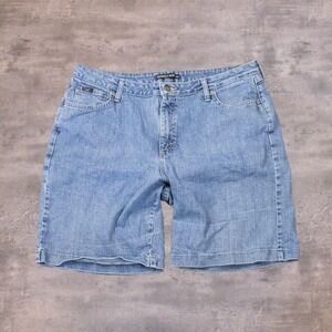 Vintage VTG Y2K 2000's Lee Rider Lightwash Baggy Relax Jorts Jean Denim Shorts